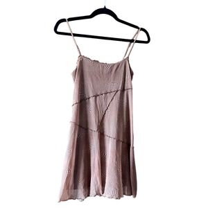 Urban Outfitters Checkered‎ Mini Dress Adjustable Straps Lined Casual  Size XS